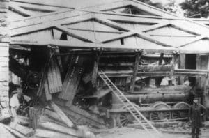 Accident at Leek Wootton in 1861