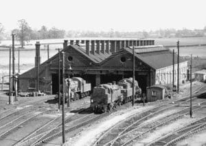 GWR Engine Shed in 1965