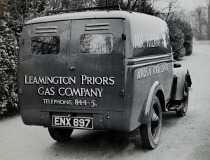 Leamington Priors Gas Company Van