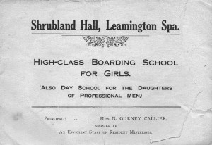 Shrubland Hall School prospectus © Alan Griffin